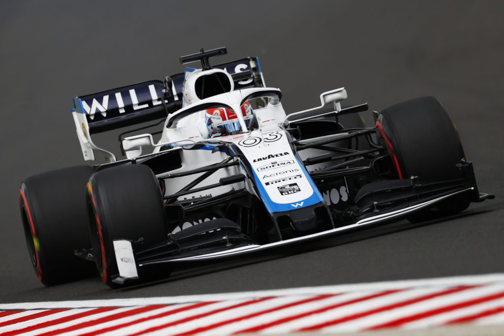 george russel is ready for a tough spa and monza with draggy williams f1 car