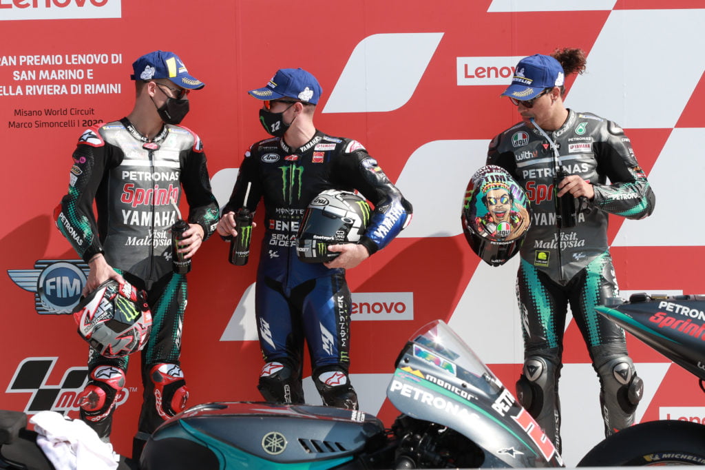 San Marino MotoGP: Morbidelli bags maiden win as Quartararo retires