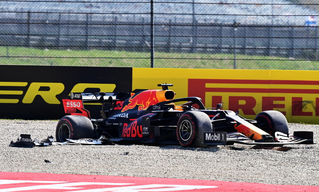 Verstappen engine issue Honda