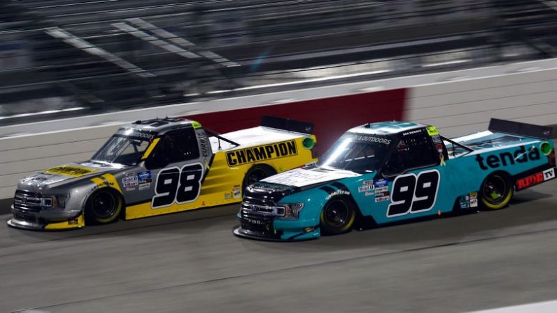 Grant enfinger takes Richmond's trucks win over Crafton