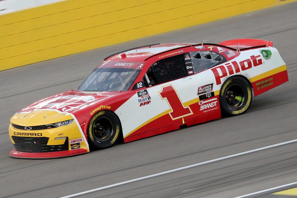 Chase Briscoe gets his eight Xfinity win this season in Las Vegas playoffs