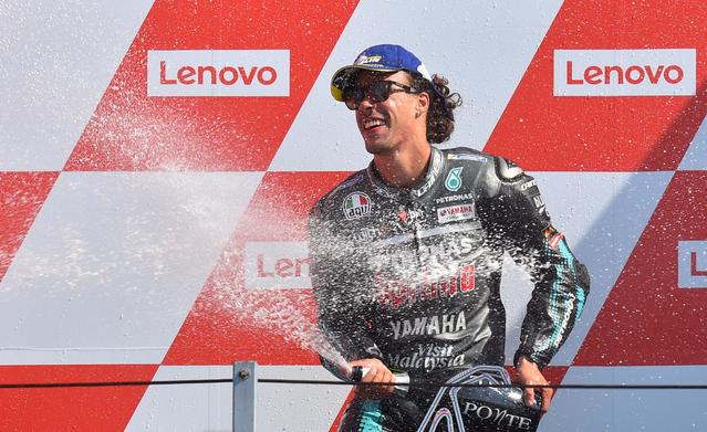 San Marino MotoGP: Morbidelli bags maiden win as Quartararo retires