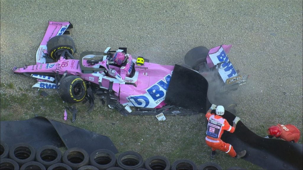 Lewis Hamilton wins 'crash-filled' Tuscan F1 Grand Prix