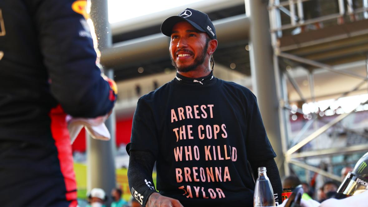 fia will not be punishing hamilton for wearing ‘breonna taylor’ t-shirt at the tuscan grand prix