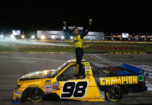 Grant enfinger takes Richmond's trucks win over Crafton