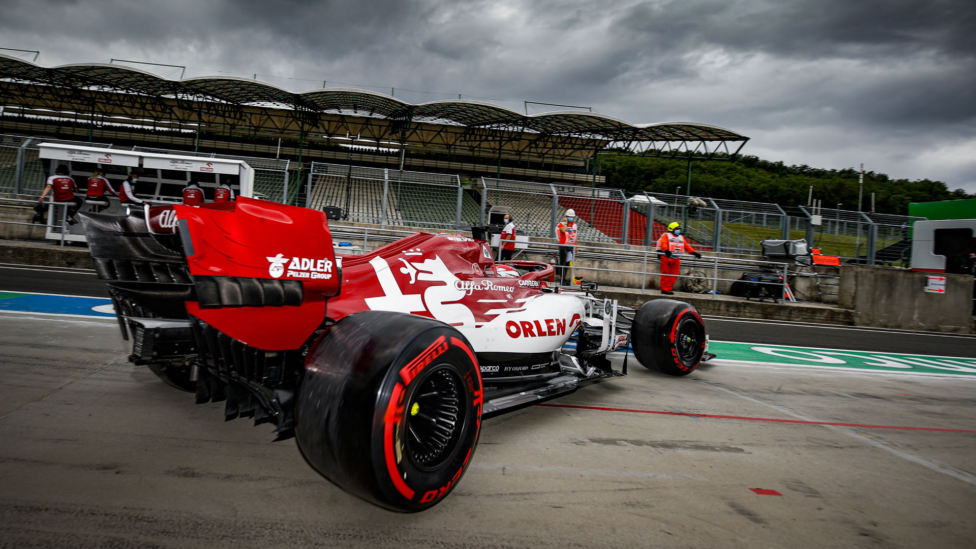 What will be the driver line-up for Alfa Romeo in 2021?