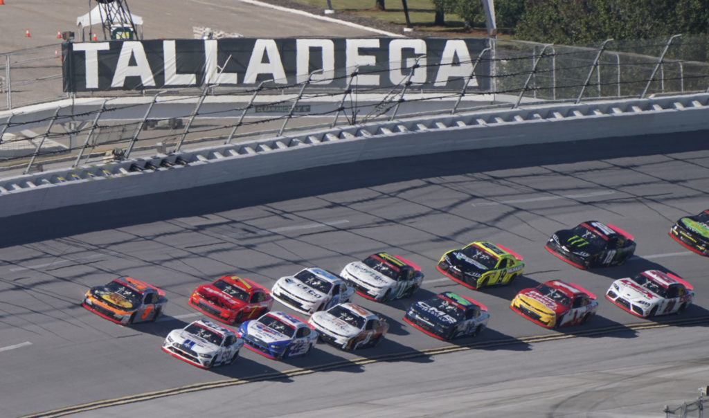 Justin Haley wins the season-sweep of Xfinity series at Talladega