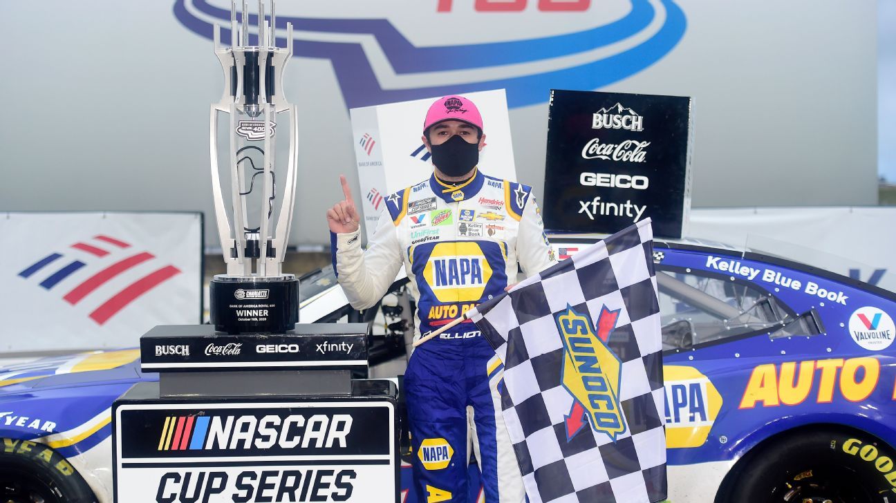 Chase Elliot wins Charlotte Roval NASCAR Cup race