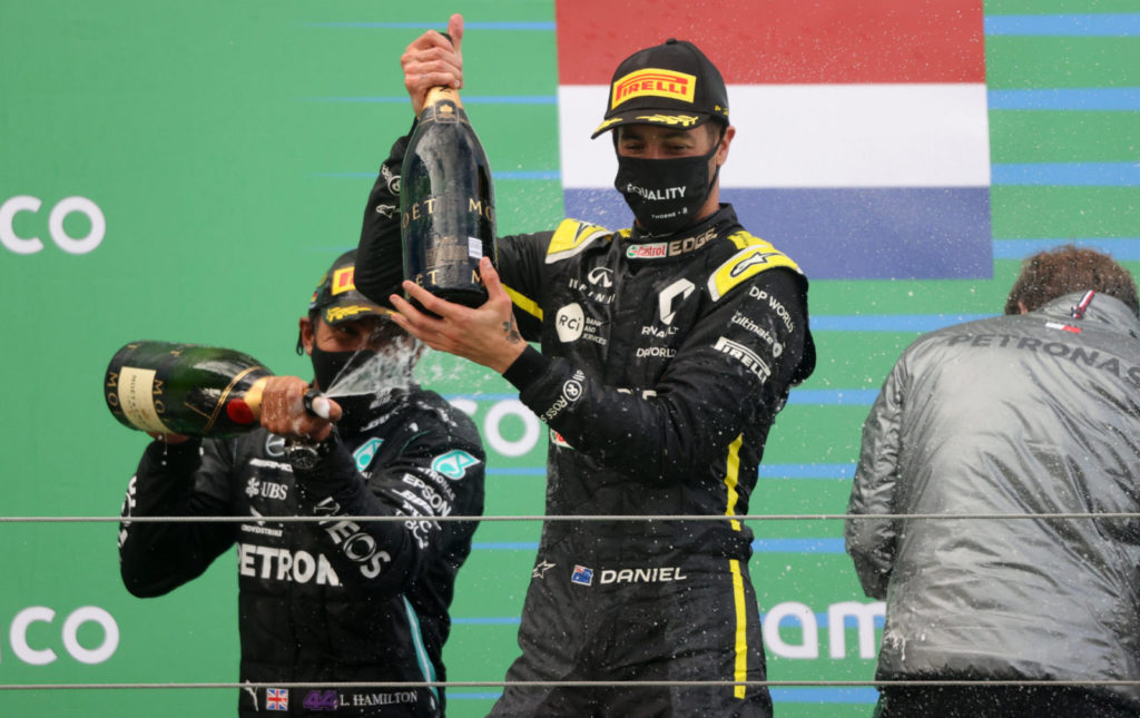 Eifel GP: Hamilton wins the Nurburgring race as he matches Schumacher's wins record