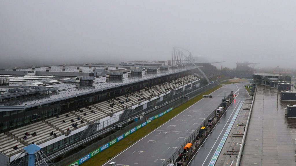 Eifel GP practice cancelled due to poor weather