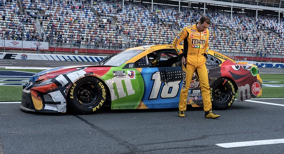 kyle busch roval finish elimination