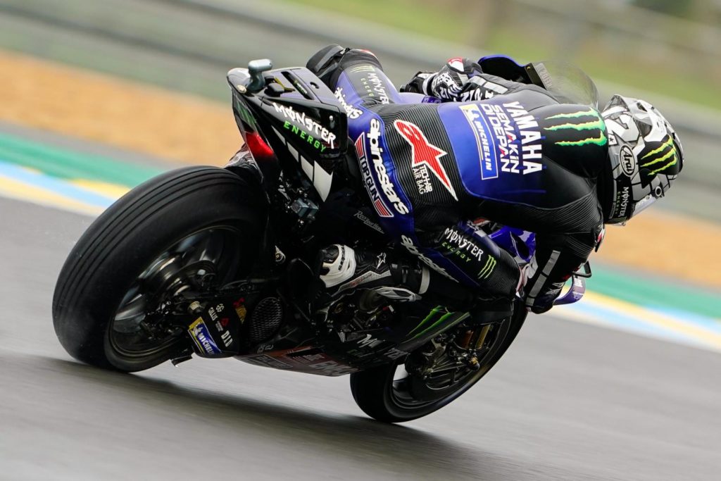 Jack Miller finishes first in the wet French MotoGP FP2