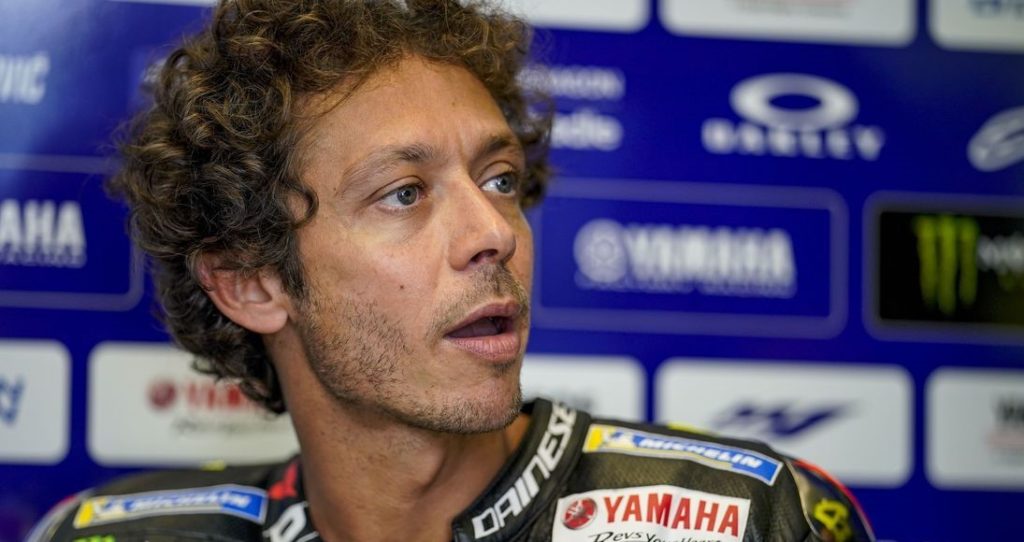 rossi tests positive for covid-19 and will be missing in the aragon motogp