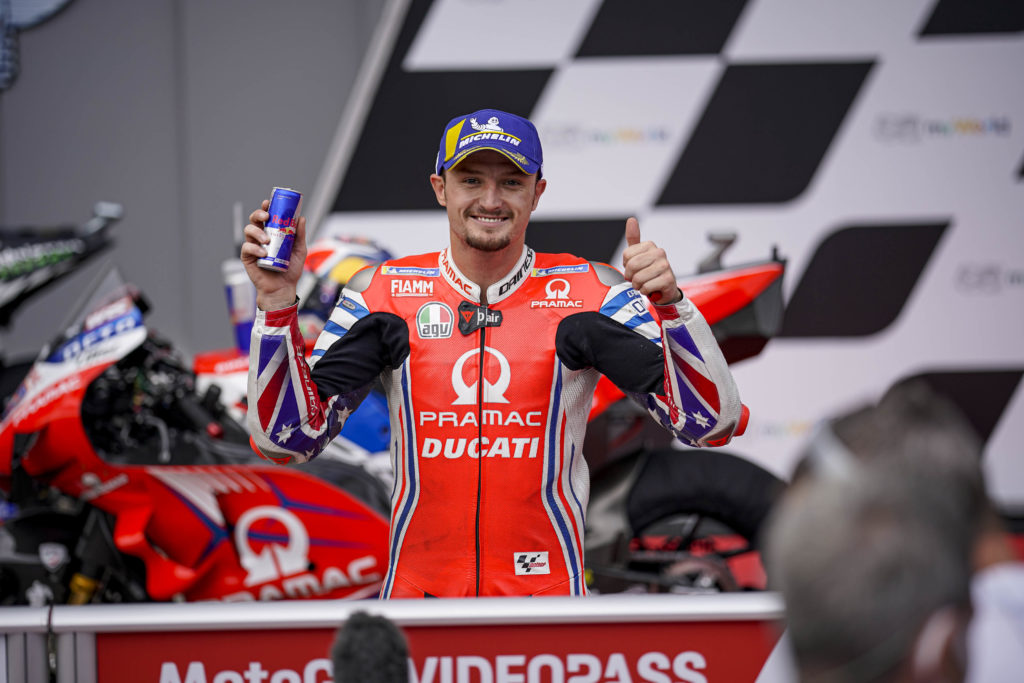 jack miller pays tribute to pramac