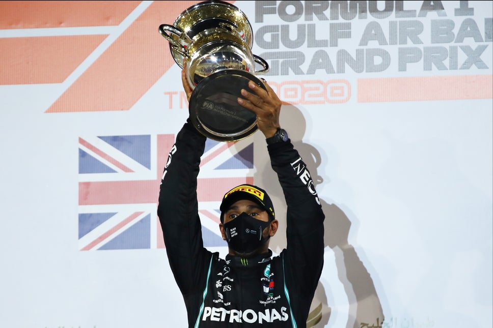 lewis hamilton tests positive for covid-19 and will be missing sakhir gp