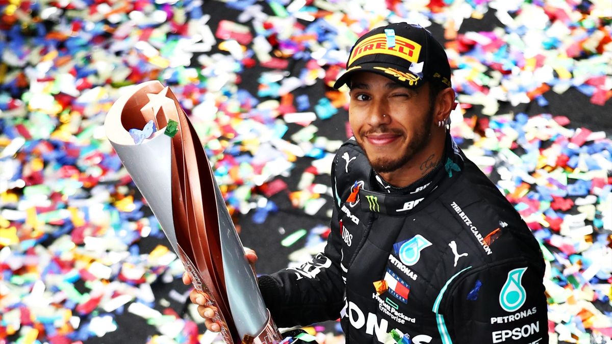 Lewis Hamilton wins the Turkish GP as he takes the 7th championship title