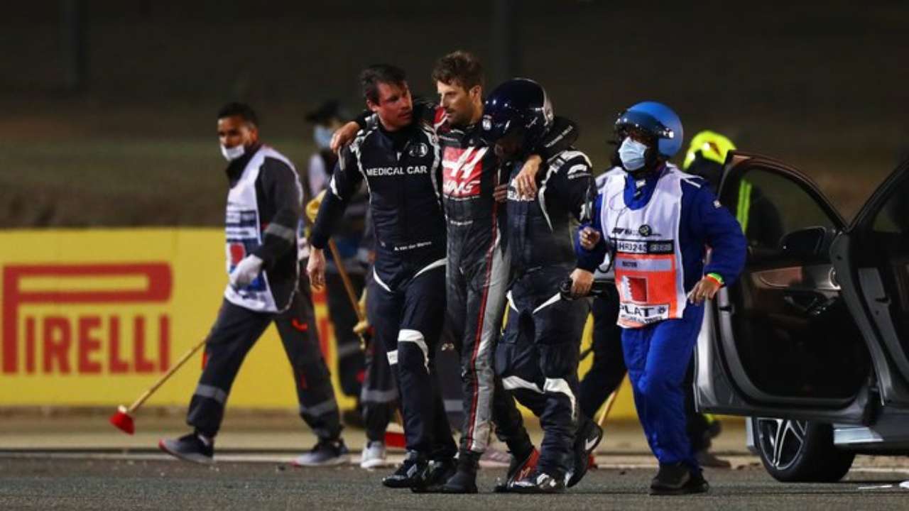 Romain Grosjean set to be released from hospital on Tuesday