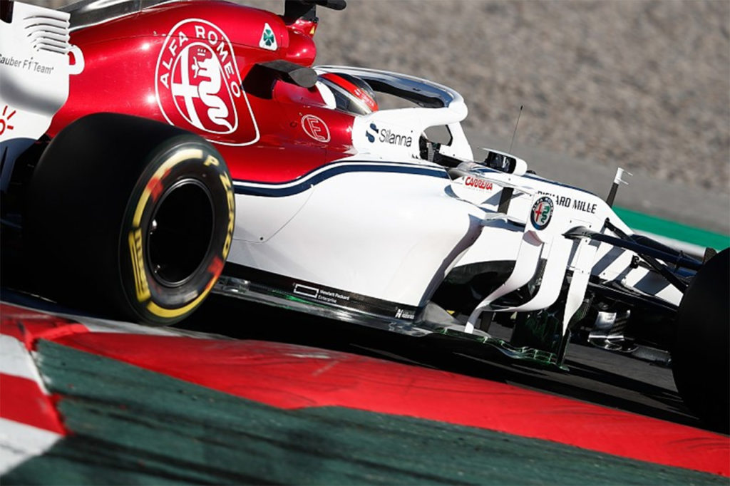 alfa romeo sauber celebrating their 500th grand prix in turkey