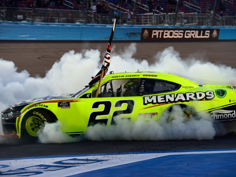 Austin Cindric wins Phoenix race as he takes the Xfinity Championship