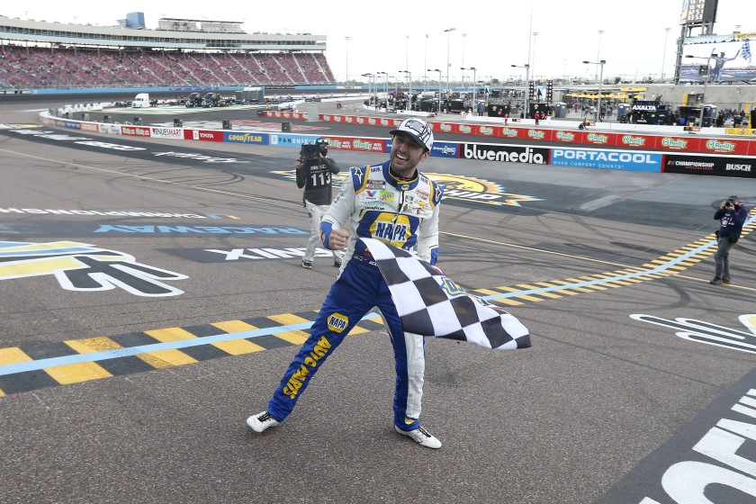 Chase Elliot takes the 2020 NASCup Championship