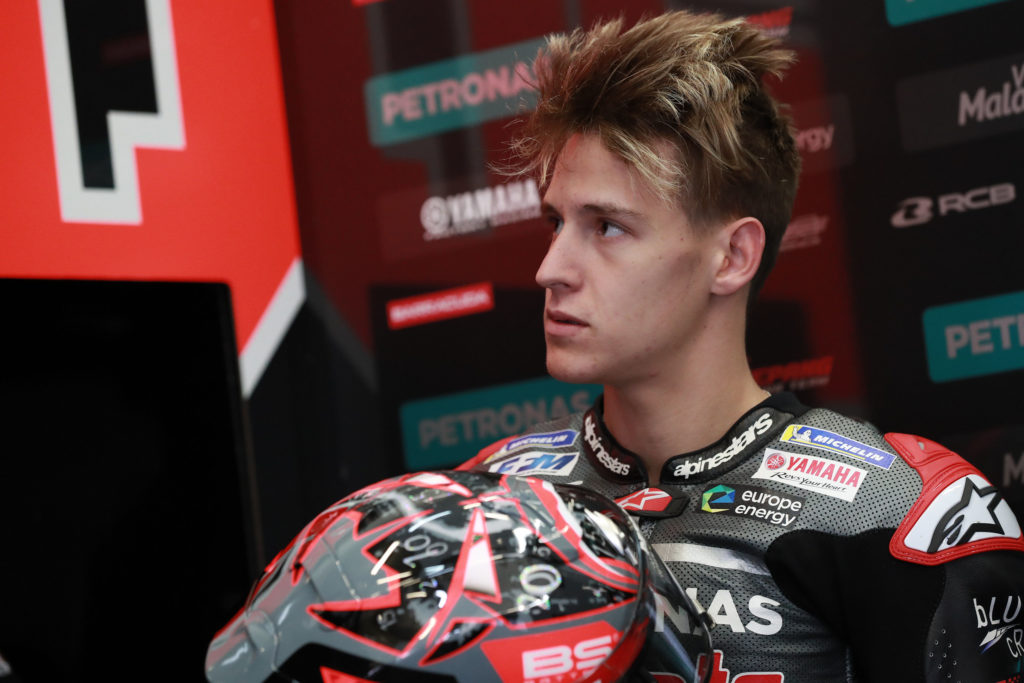 quartararo: friday practice one of my worst days in 2020 season
