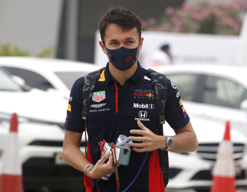 albon leads in the 2020 penalty points table