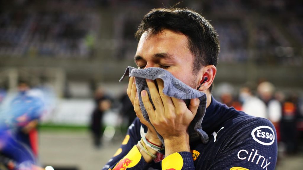 albon very hurt after being replaced by perez at red bull for 2021