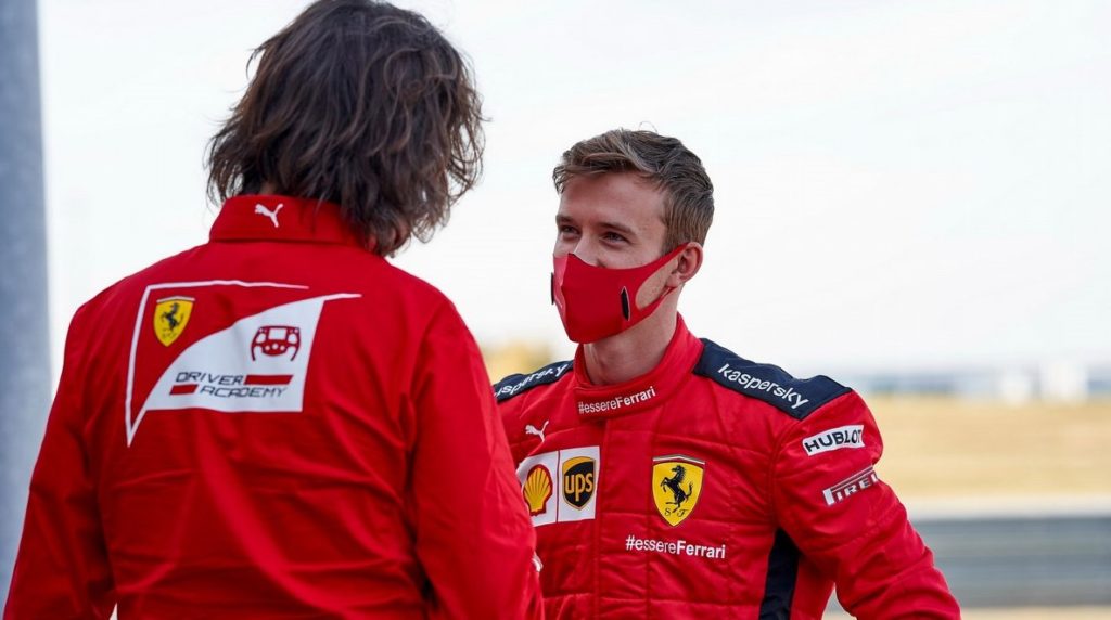 callum ilott given the role of ferrari test driver