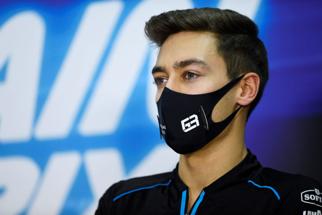 george russel to replace hamilton for sakhir gp