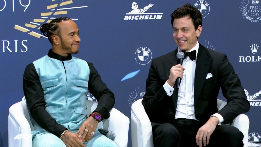 Hamilton very happy as Wolff commits himself to Mercedes 'for life'