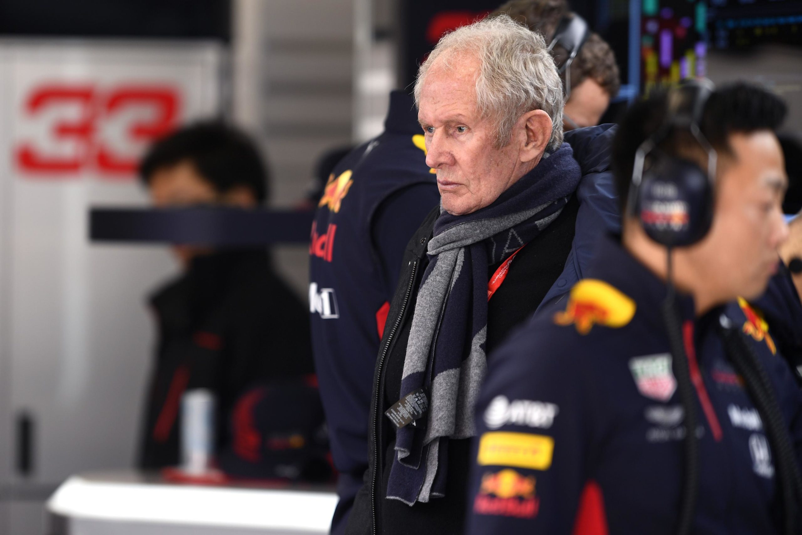 Helmut Marko downplays Perez and Russell rumours