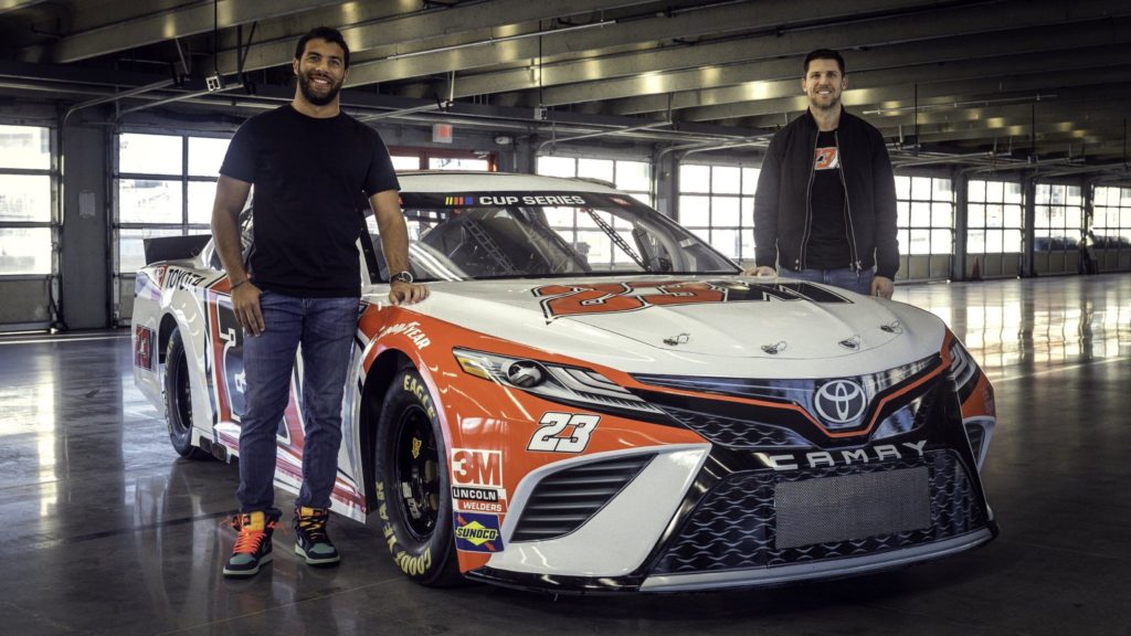 michael jordan and denny hamlin’s team 23xi reveal partners for their inaugural 2021 season