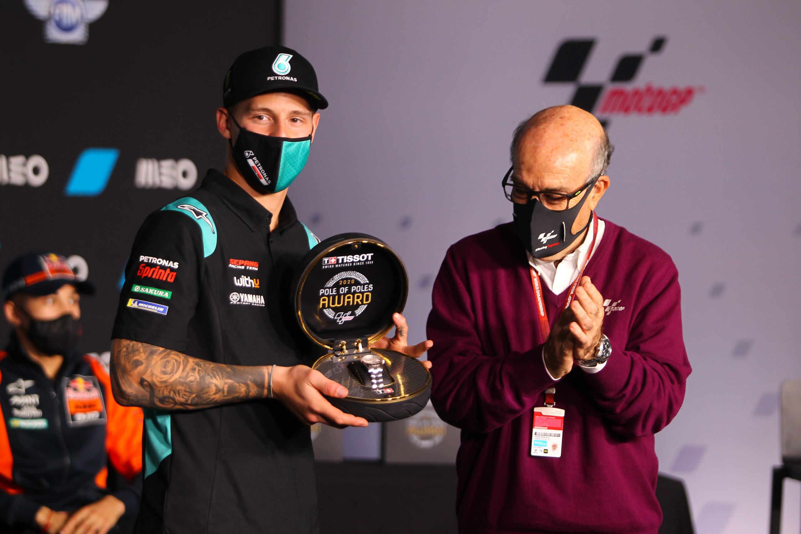 Quartararo gets TISSOT Pole of Poles award in Portimao