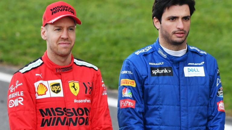 Vettel and Sainz blocked by FIA from joining young driver test