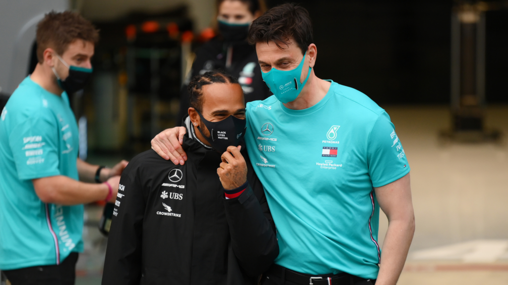 wolff denies arguing with hamilton over salary demands for 2021 contract