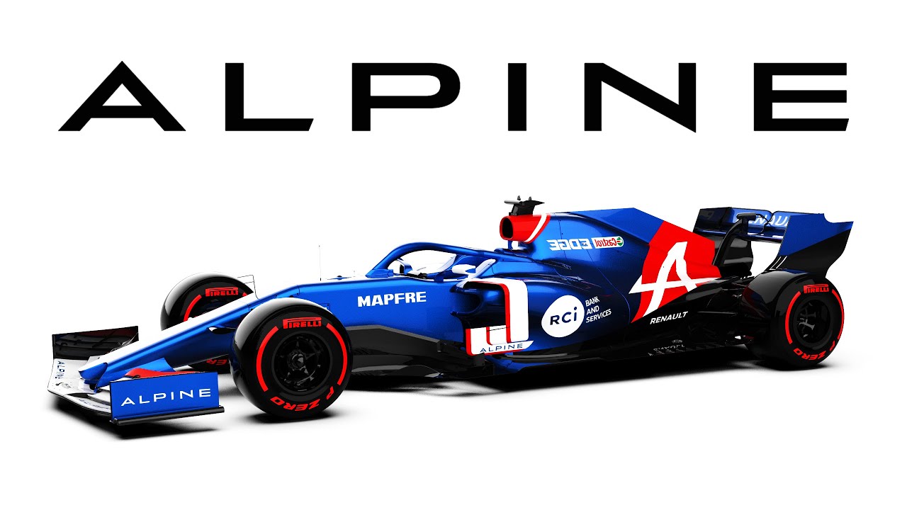 2021 Renault Alpine F1 livery leaked