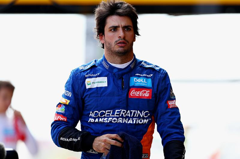 carlos sainz under fire after his father’s kart circuit posts an advert with a man wearing a blackface