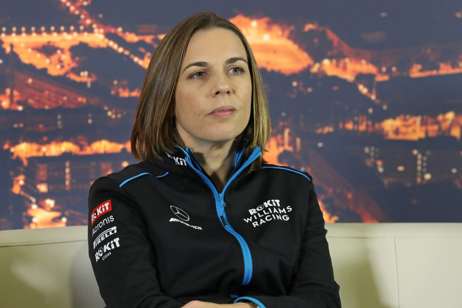 Claire Williams reveals she got a lot of abuse on social media over the decision to sell the team