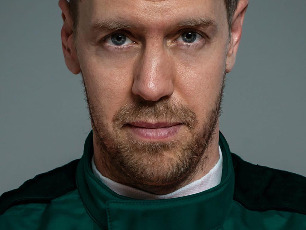 First image emerges of Sebastian Vettel in green Aston Martin gear