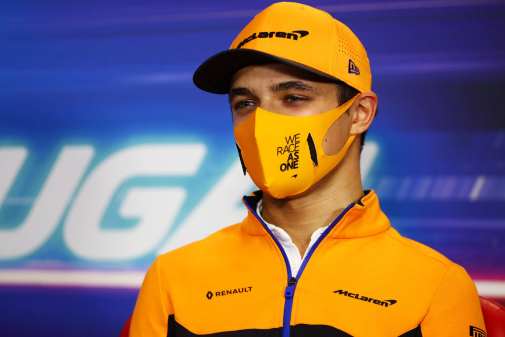lando norris contracts covid-19 in dubai