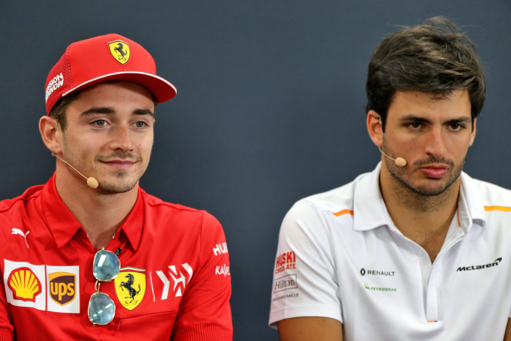 leclerc and sainz to test with ferrari next week at fiorano