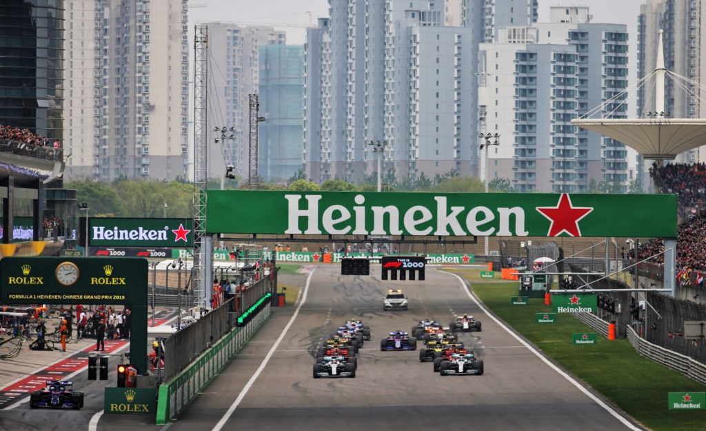 organisers of the chinese grand prix request for the race to be moved from april