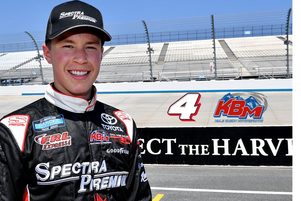 Raphael Lessard to race fulltime with GMS Racing in the Truck Series