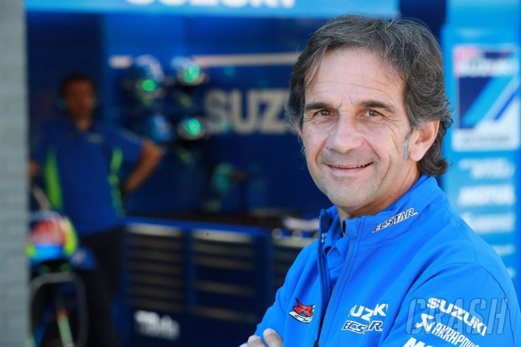 suzuki motogp boss brivio may get a senior position in renault which will be rebranding as alpine f1