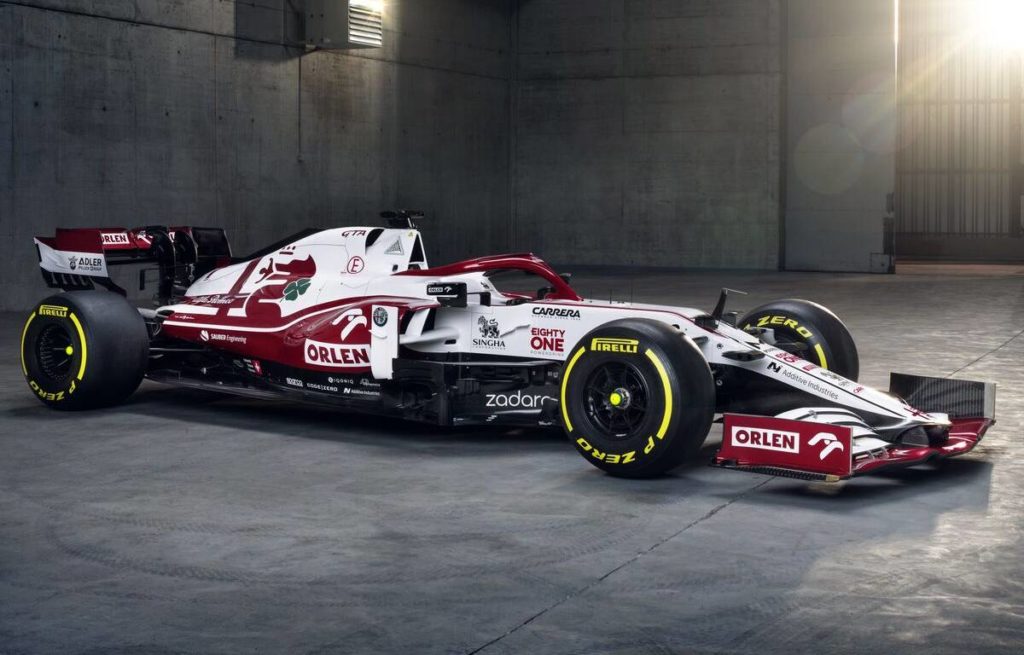 alfa romeo unveils their 2021 f1 car, the c41