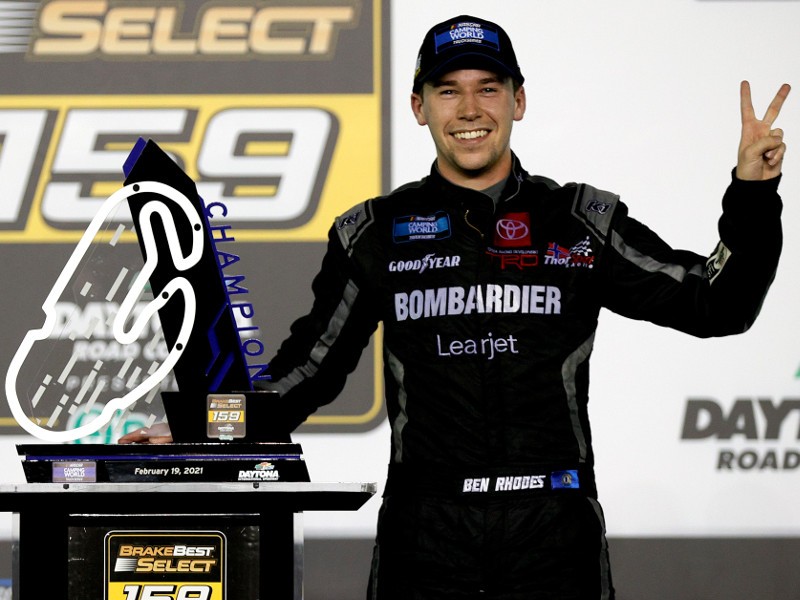 Ben Rhodes wins NASCAR Truck series race at Daytona