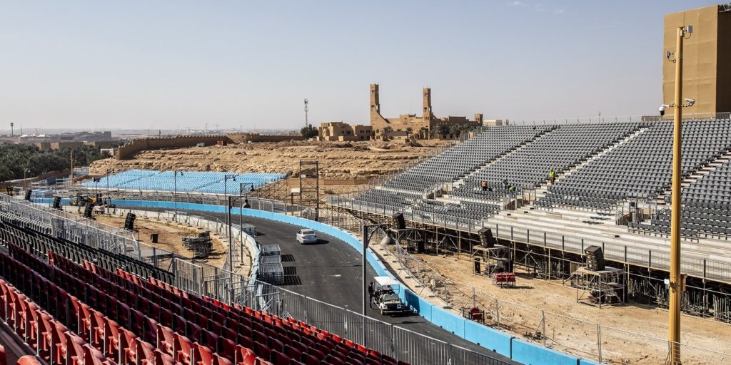 diriyah track gets layout changes ahead of the 2020-21 formula e season opener
