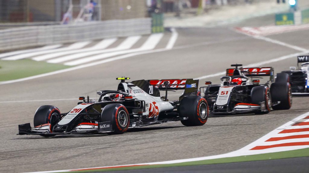 haas can only install their ferrari power unit in bahrain due to covid restrictions