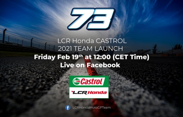 LCR Honda announces the launch date for 2021 MotoGP team