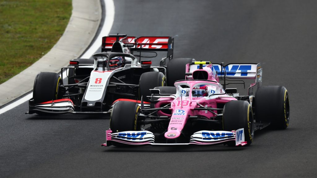 the pink livery may be still present on the f1 grid as bwt seeks to sponsor haas